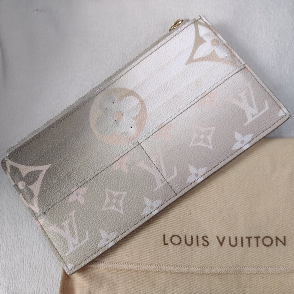 Louis Vuitton SUNSET KHAKI Slim Wallet/Purse🤎LIMITED Edition